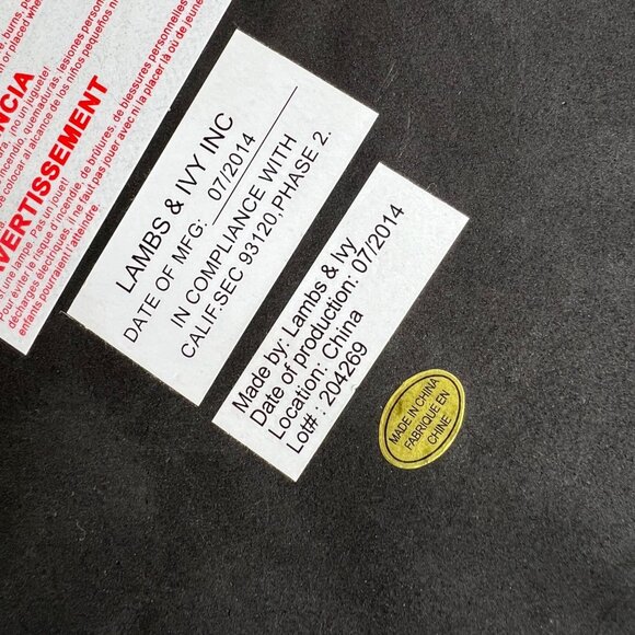 Lambs and Ivy Owl Lamp Woodland Forest Friends Animals Nursery Childs Room Green - Picture 6 of 7